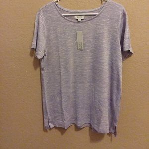 Womans soft comfy top with sequins